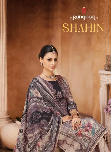 Shahin By Rangoon Pure Muslin Printed Kurti With Bottom Dupatta
